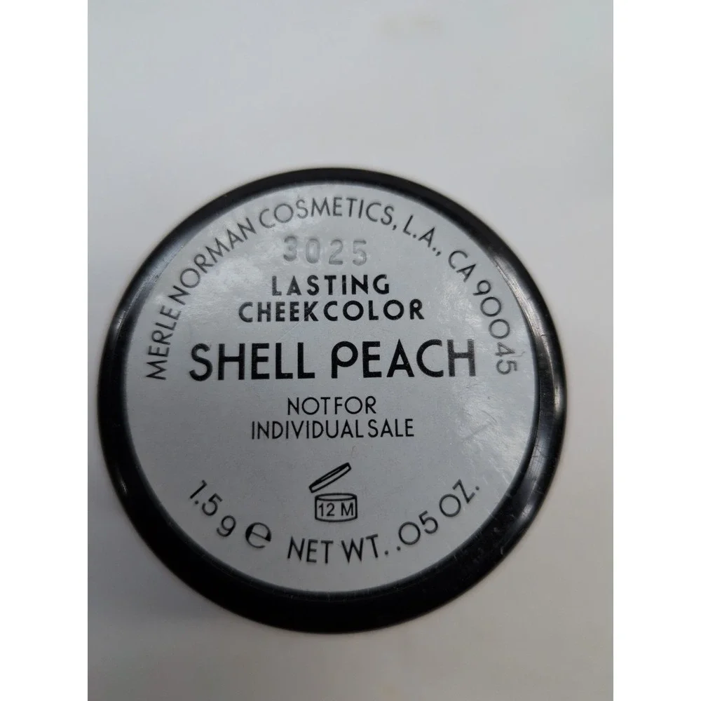 VNTG NEW SHELL PEACH😍Merle Norman Lasting Cheek Color Blush Eye Shadow Make Up